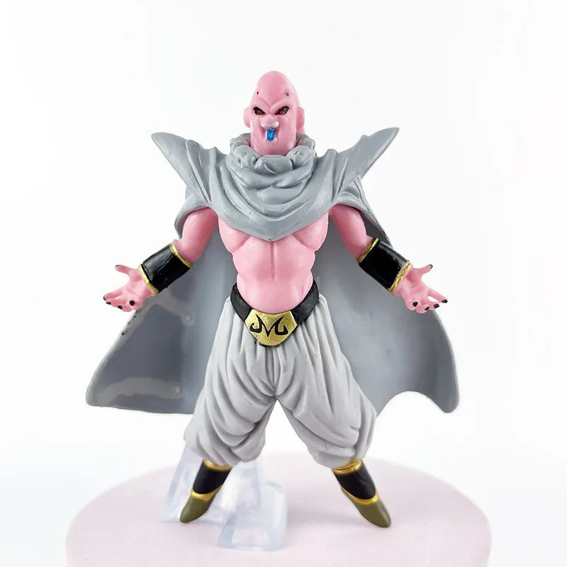 Hot 8pcs Dragon Ball Eight Buu Figurines Evil Majin Buu Bui Martial Arts Club Super Saiyan Anime Model Cute Ornaments Gifts