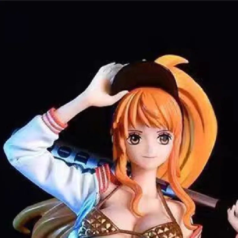 One Piece Anime Figur Gk Street Fashion Nami Statue Puppe Pvc Action Figur Desktop Sammlung Dekoration Modell Spielzeug Geschenke