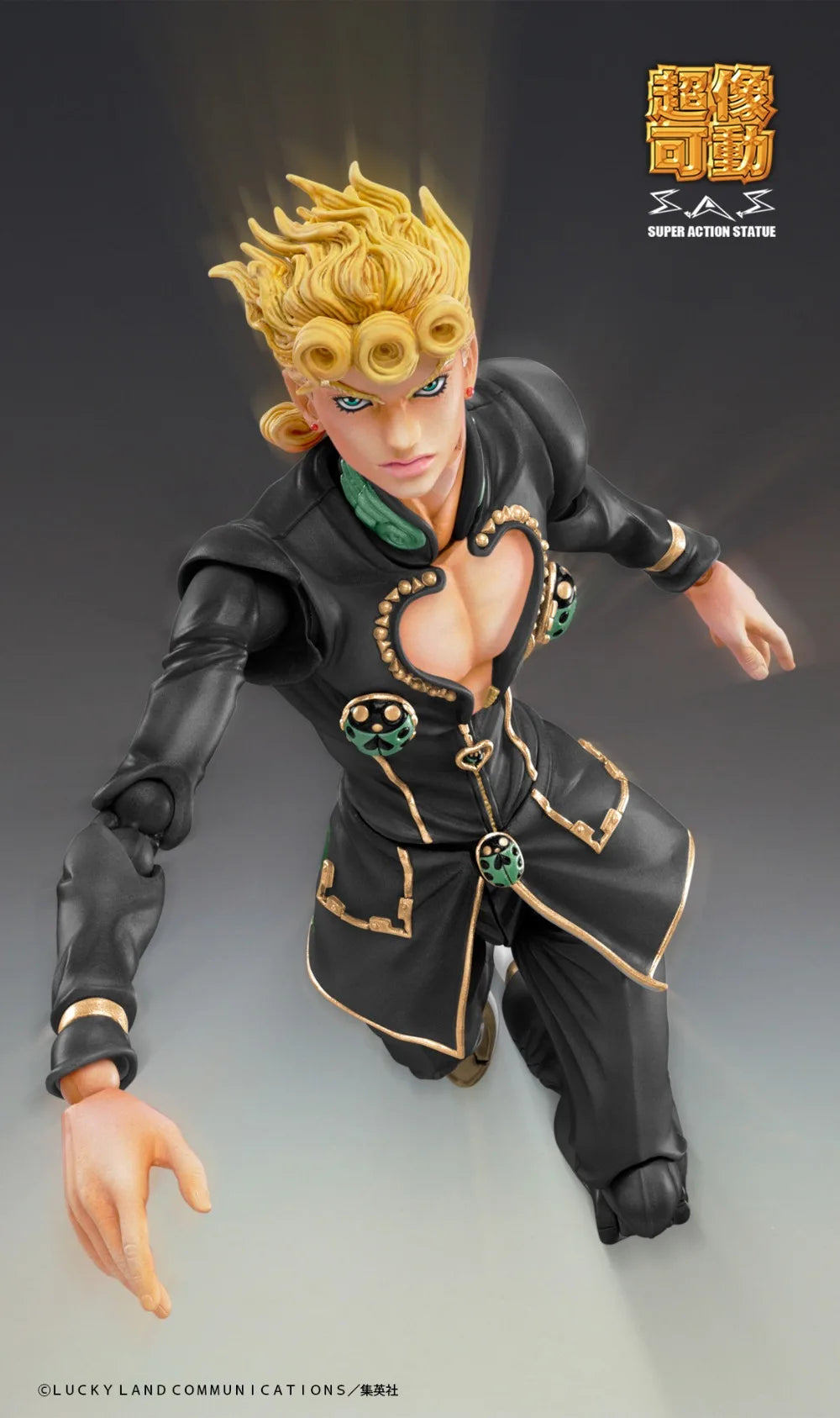 100% Original in Stock Medicos Entertainment Jojo No Kimyou Na Bouken Giorno Giovanna Finished Figure Character Model