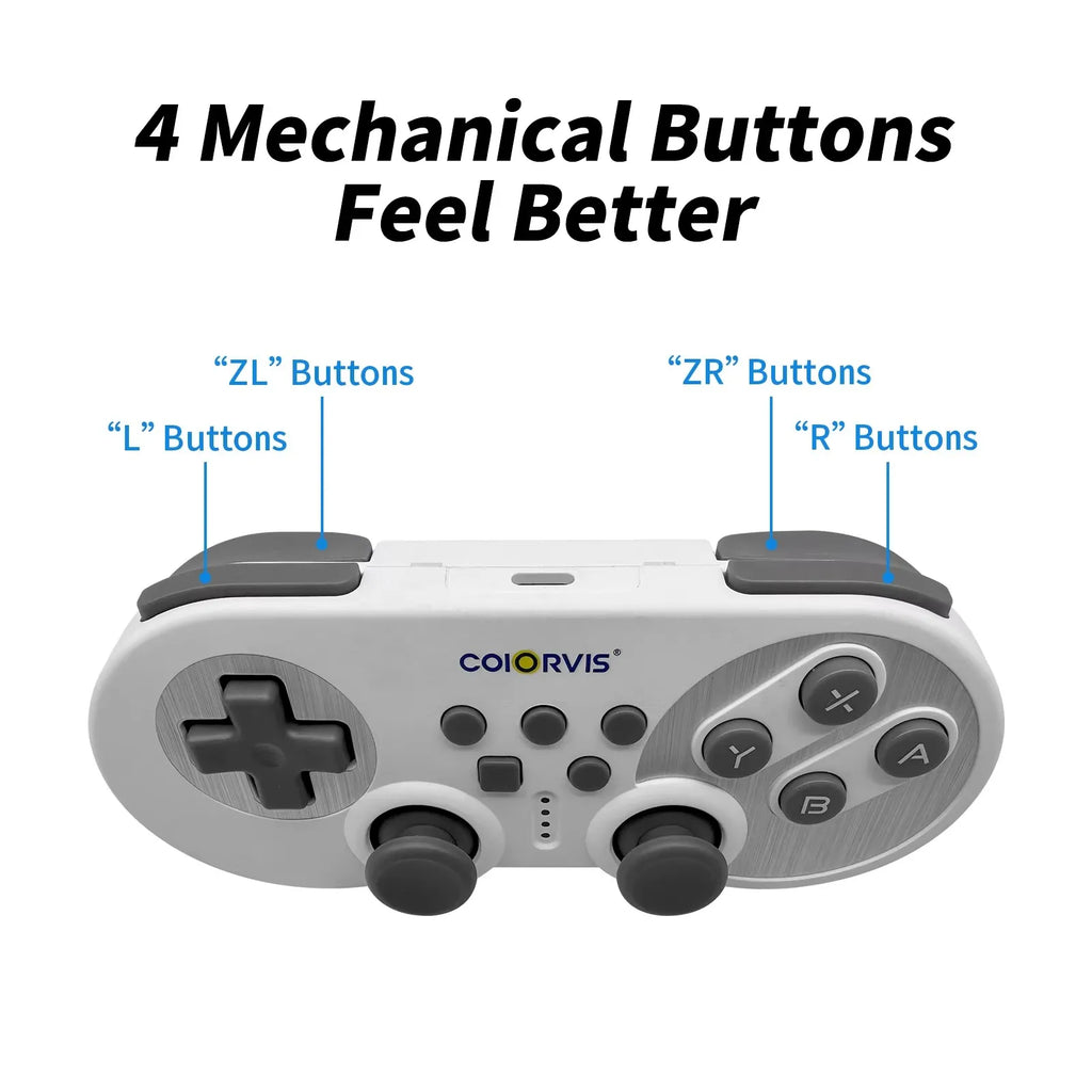 2.4G Wireless Gamepad Retro Gaming Joystick Wired Controller for PC NESPi RetroPie Game Control for Raspberry Pi 4 B