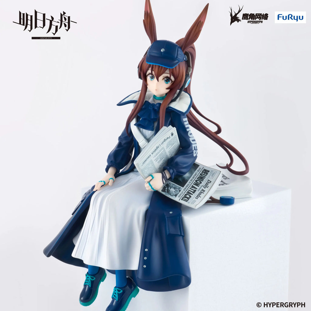 In Stock FuRyu Amiya Instant Noodle Press Desktop Cute Doll Anime Action Figure Toy Gift Model Collection