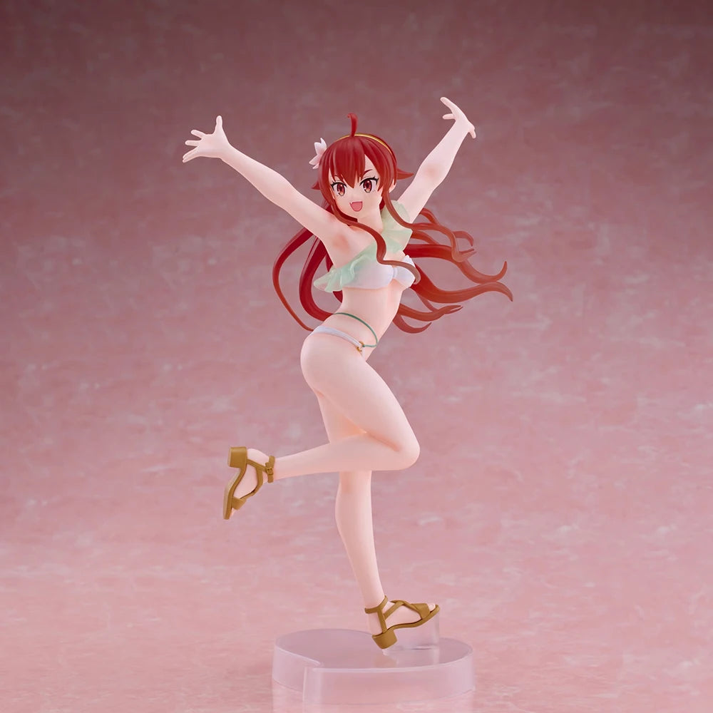 Оригинален TAITO Ravitier Eris Boreas Greyrat Swimsuit Styling Ver. Mushoku Tensei: Joblessed Reincarnation 20Cm Аниме PVC Модел Играчка