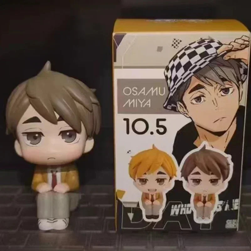 10cm Anime Series Kenma Lookup Figure Oikawa Tooru Action Figures Kuroo Haikyuu Figure Bokuto Movable Q-version PVC Model Toy