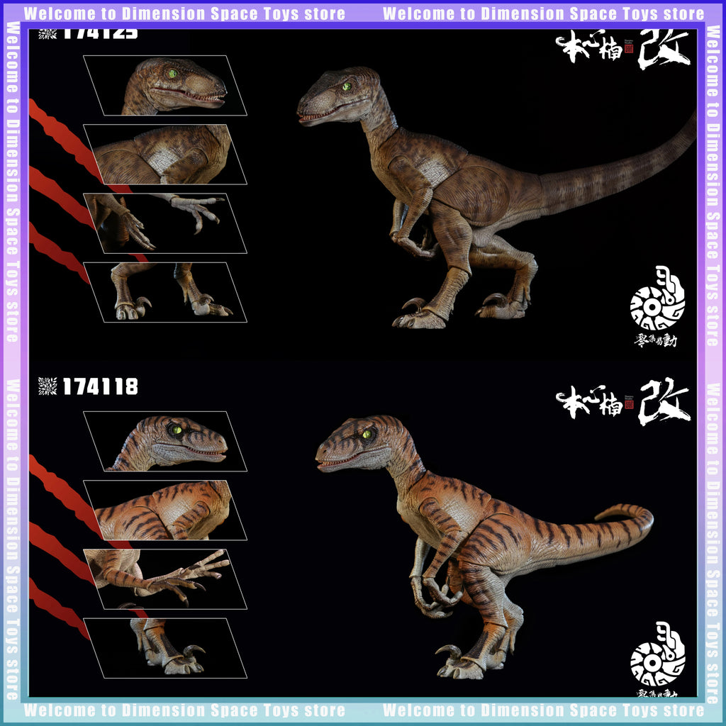 Nanmu Studio Jurassic Raptor Velociraptor Shadow Blade Tiger Blade Smart Series Raptor 2.5 Version Action Figure Model Toy Gifts