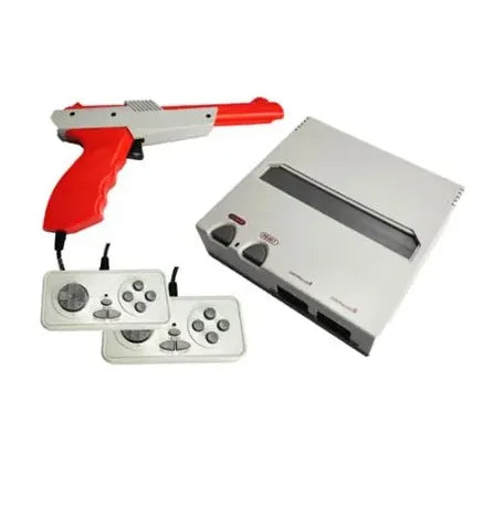 NES 8Bit Classic Edition Gaming Console for 72Pin Game Cartridge With Lightgun Gamepad