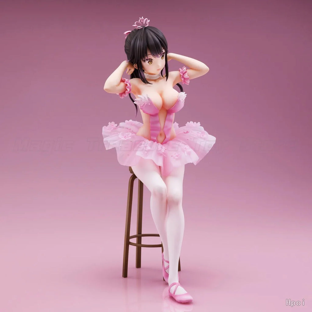 【In Stock】 UnionCreative Flamingo Ballet Ponytail Girl Figure Toy Ornament Gift