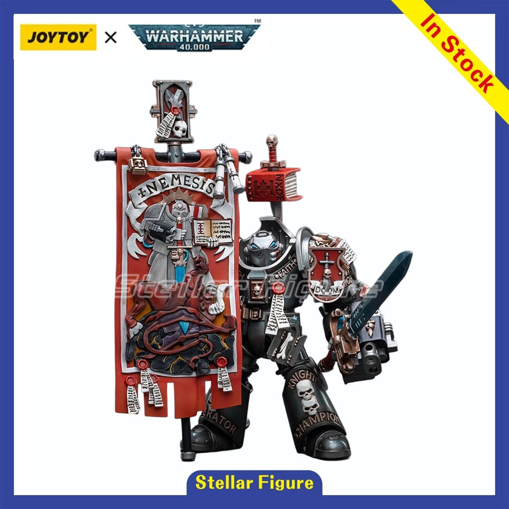 【SF】JOYTOYS 1/18 Action Figure  Grey Knights Terminator Retius Akantar Model Toys Gifts Collection Ornaments