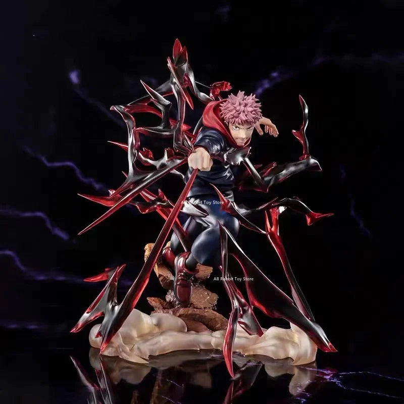 Jujutsu Kaisen Figur Itadori Yūji Gojo Satoru Anime Figur 18 cm PVC Action Statue Modell Puppe Zimmer Decora Sammlung Spielzeug geschenke
