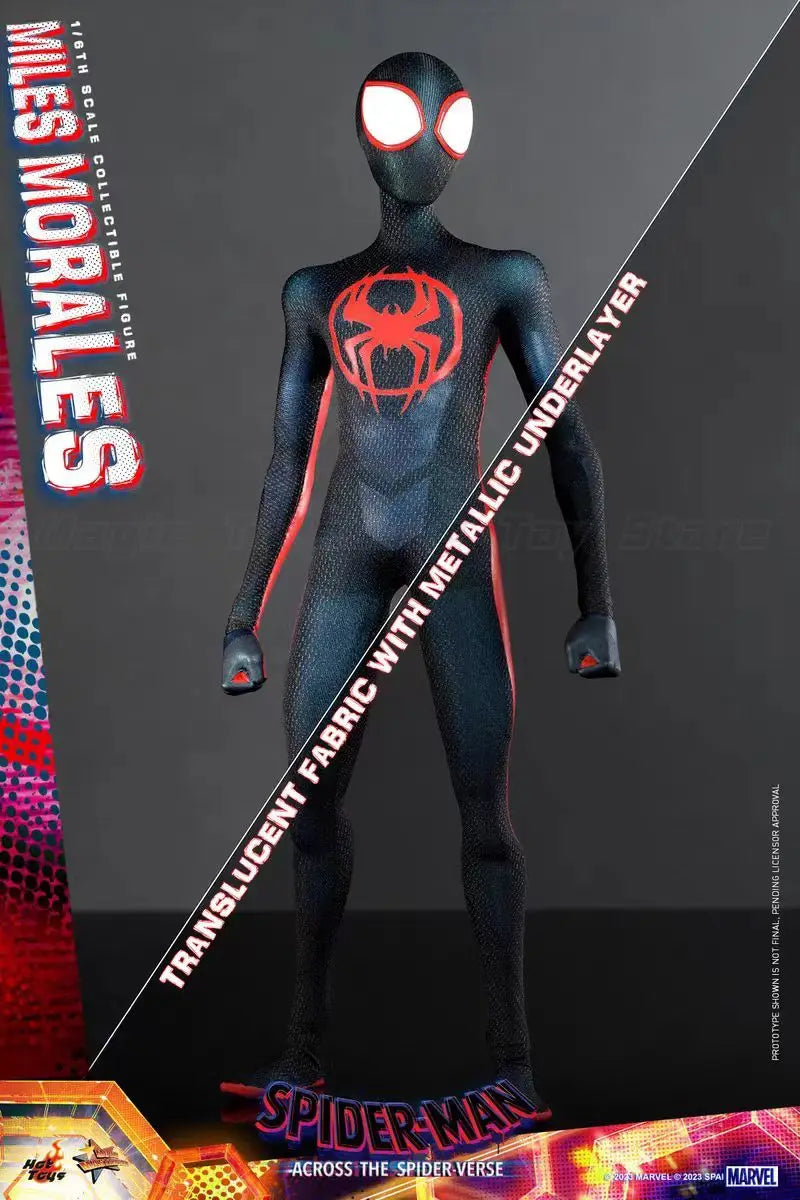 【MT】Hot Toys MMS710 Marvel "Spider-Man: Across The Spider-Verse" Myers Morales 1/6 Action Figure Model Toy Collection