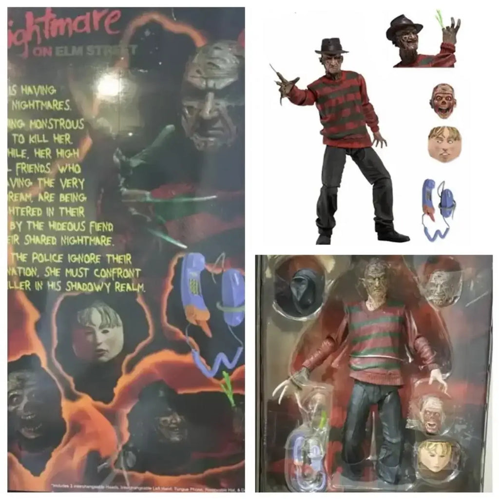 NECA Friday The 13th Figure Pennywise Part VII 7 New Blood Ultimate Jason Voorhees Action Figure Model Horror Halloween toy Gift
