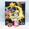 Original Bandai Sailor Moon Anime Action Figurine Kawaii Desktop Ornamental Model Usagi  Animation Periphery Exquisite Toy Gifts