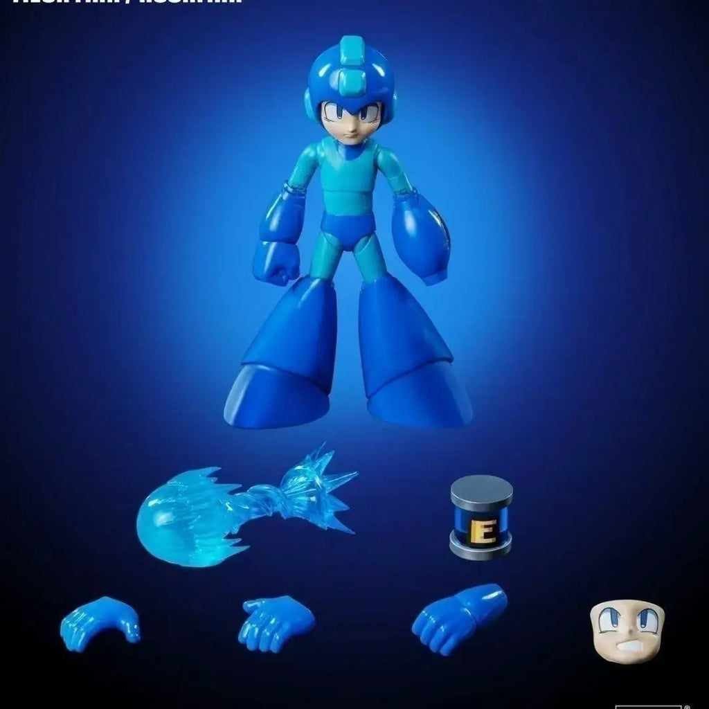 Threezero 3A MDLX Series Yuanzu Megaman MEGAMAN Finished Mobile Model