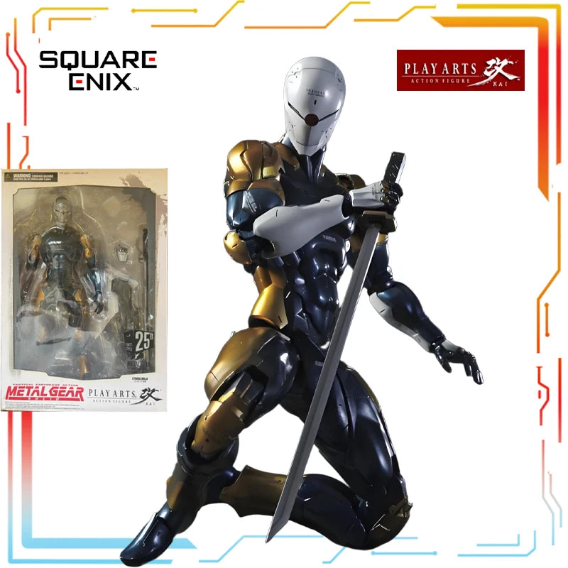 SQUARE ENIX Original PLAY ARTS Modified Finished Movable Doll Series Metal Gear Anime Action Figure Model Toys Gifts for Boys