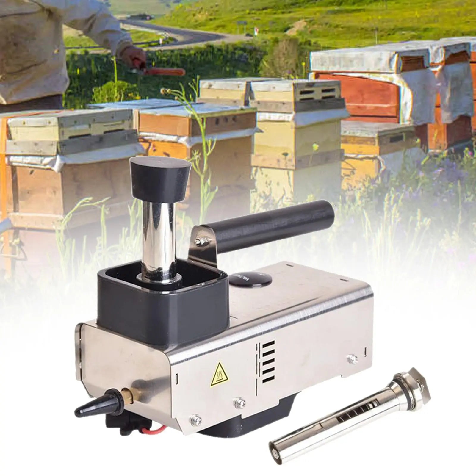 Oxalic Acid Vaporizer Easy to Use Portable Metal Sturdy Beekeeping Equipment