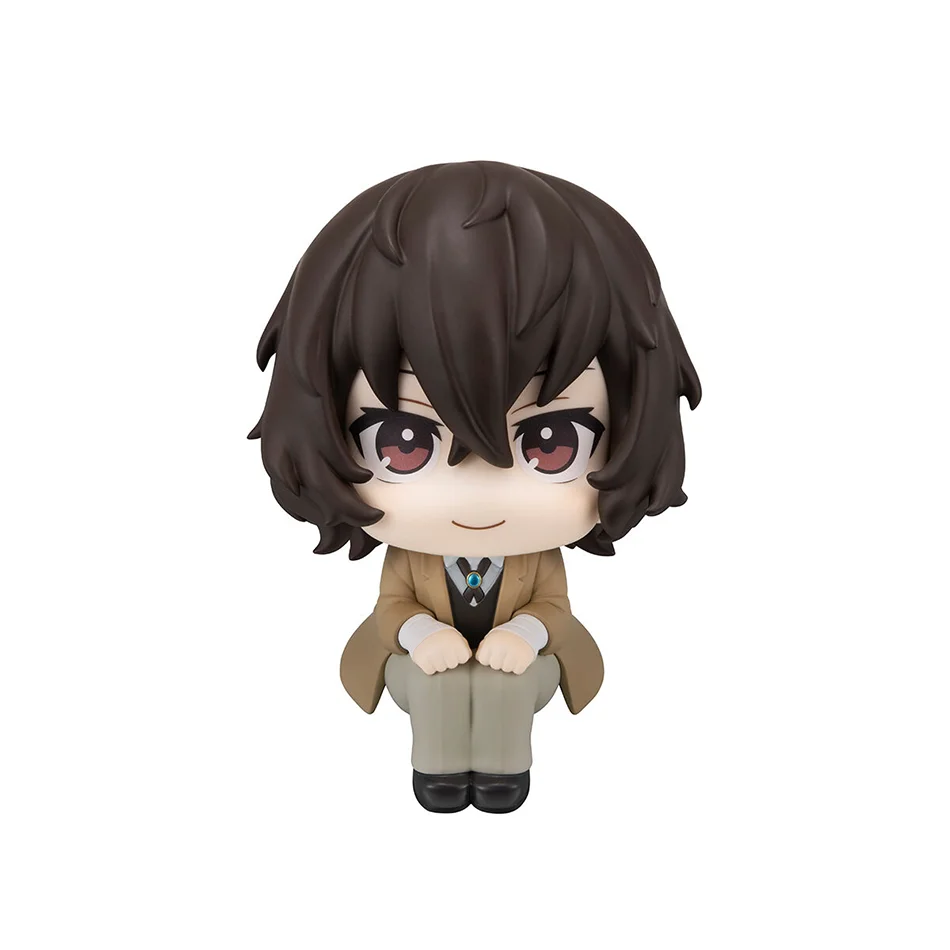 10cm Bungou Stray Dogs Anime Figure Look Up Nakajima Atsushi Action Figure Q Version Dazai Osamu Figurine PVC Collection Gifts