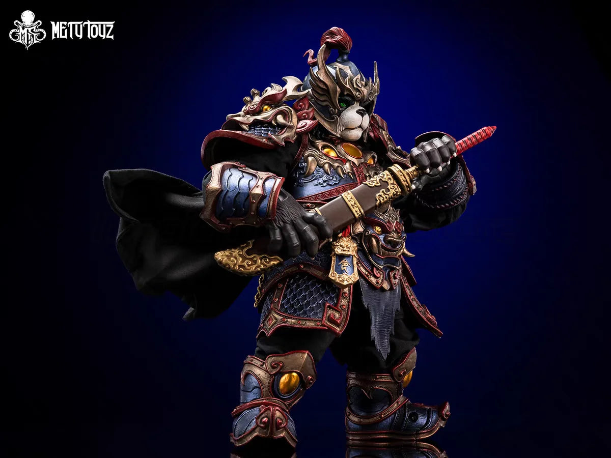 【MT】Original Mety Toyz Adventurer World Pandaren Blue Armor Version 1/12 Action Figure Toy Collection