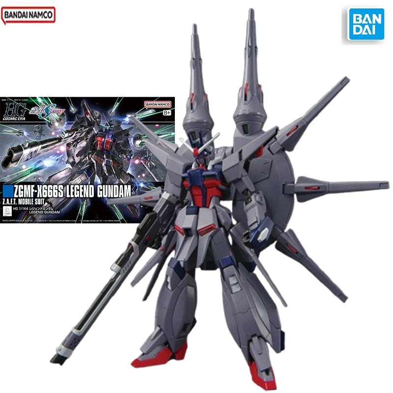 Original Bandai Gundam Kit HGCE Legend Anime Figure Gunpla Building Kit Gundam Collectibles Action Figures Toys For Boys Gift