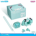 Bilibili Hatsune Miku CUBE FACE LCD Touch Screen TWS Earphones Gift Box Interactive Display Bluetooth Birthday Gift
