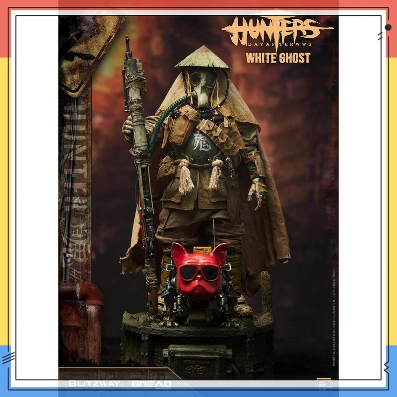 In Stock New  White Ghost Blitzway Bw-Ums 11801 Hunter 1/6 Action Figure After The Third World War Precious Collection Value Toy