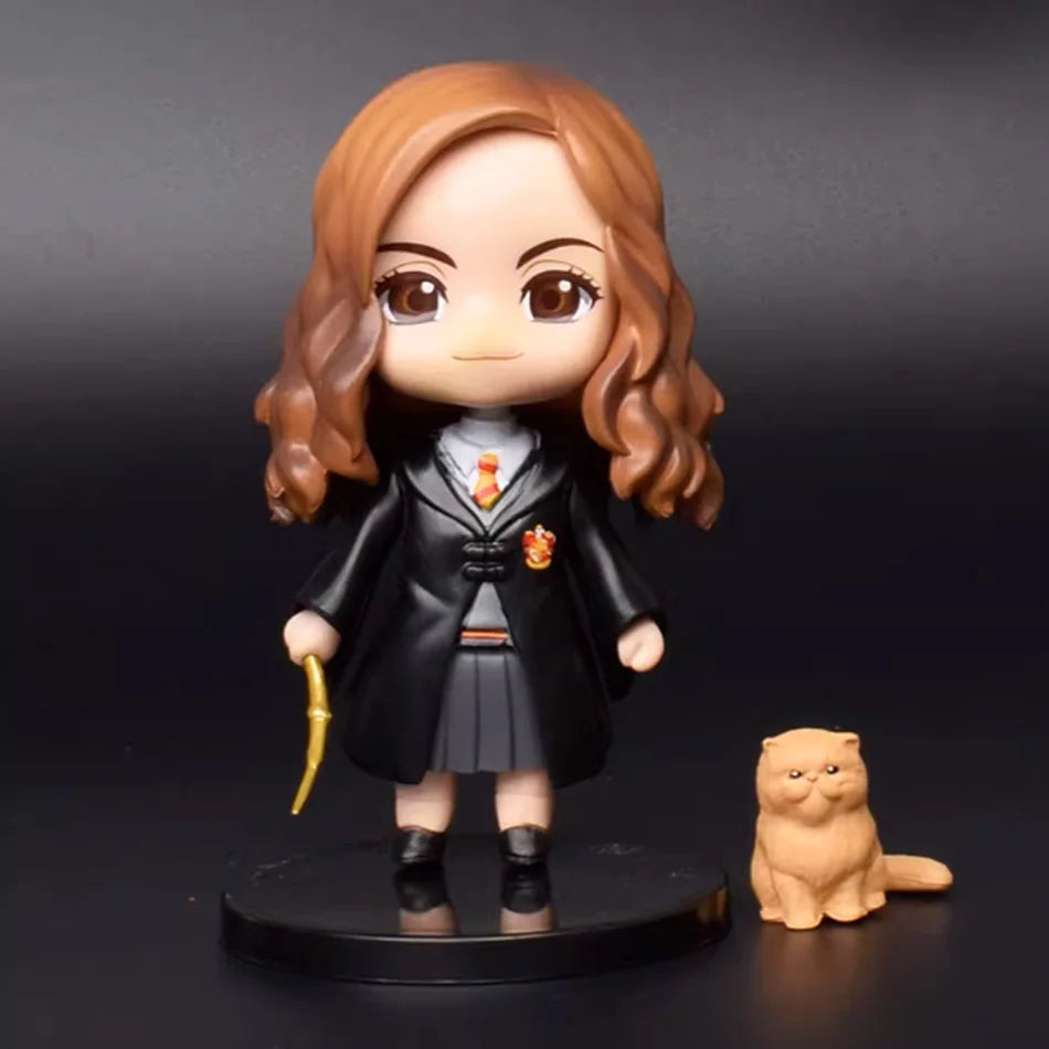 10cm Original Q Posket  Series Version Role Draco Malfoy Hermione Action Figure Anime Collectible Kids Doll
