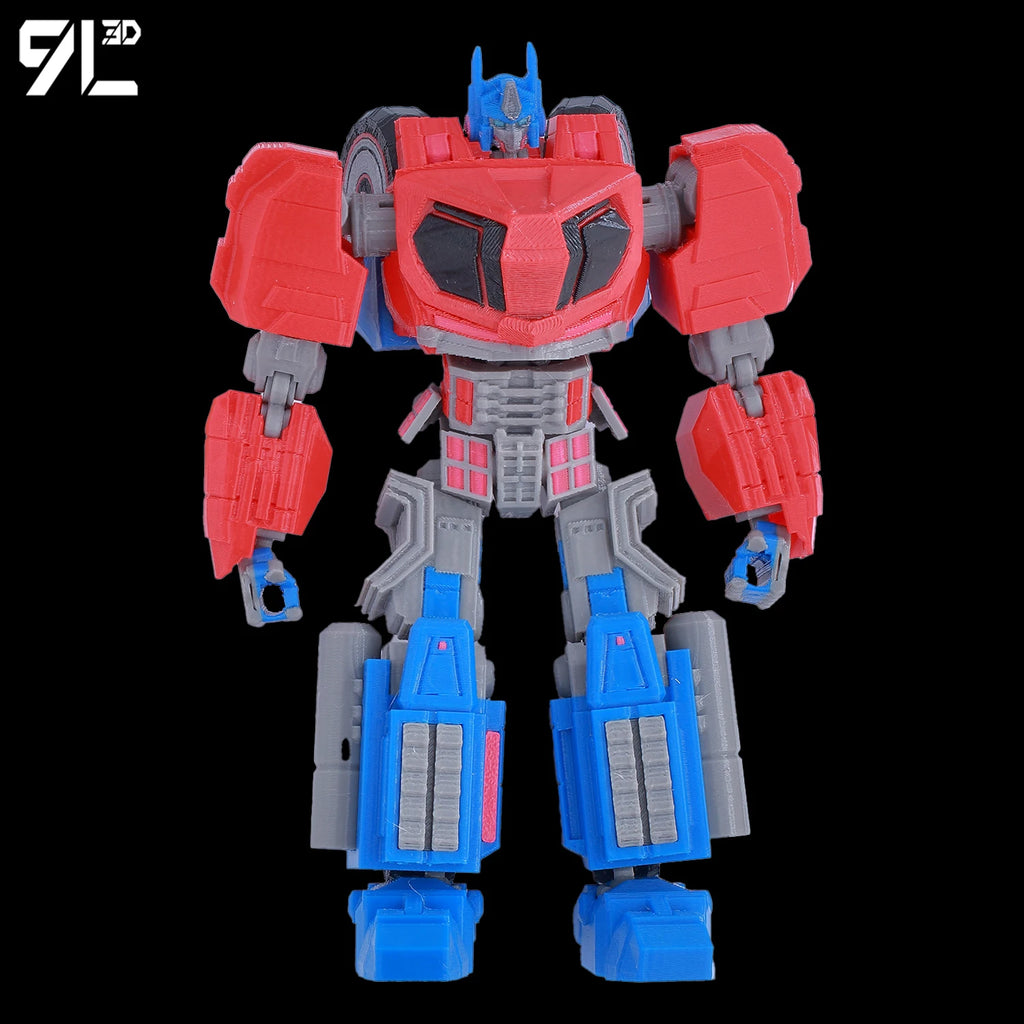 9L3D Lucky13 Transformers Optimus Prime Actionfigur Dummy13 mit orangefarbenem Schwert T13 Mehrgelenk-Sammelspielzeug Titan13