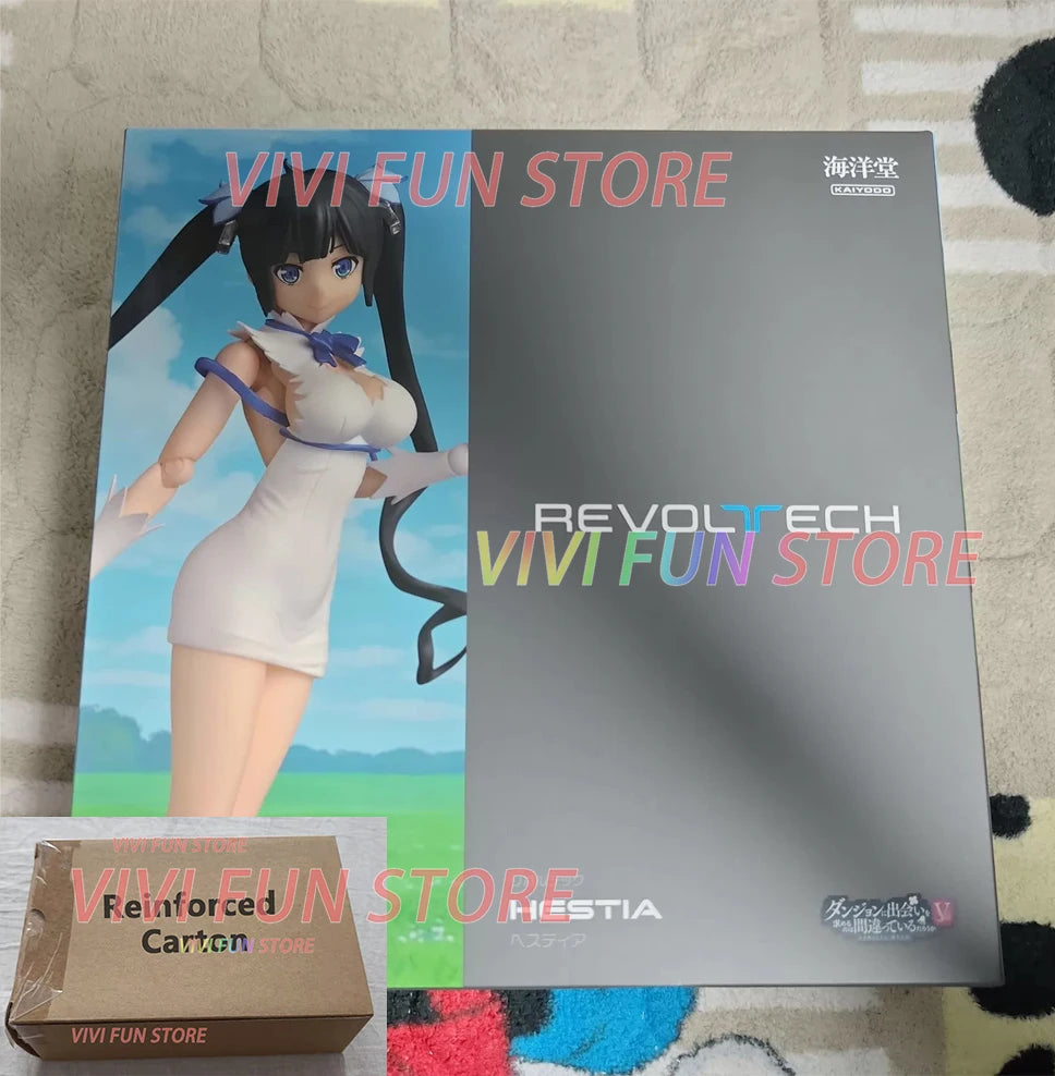 In Stock KAIYODO Hestia Movability Model Toys Revoltech AMAZING YAMAGUCHI DanMachi Beautiful girl model