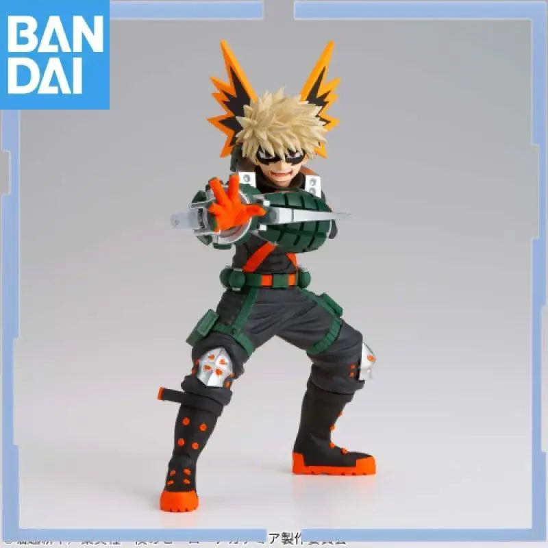 Genuine Bandai Namco Banpresto My Hero Academia Izuku Midoriya Katsuki Bakugo Figuno Figure Model Toy Gift Collector Ornament