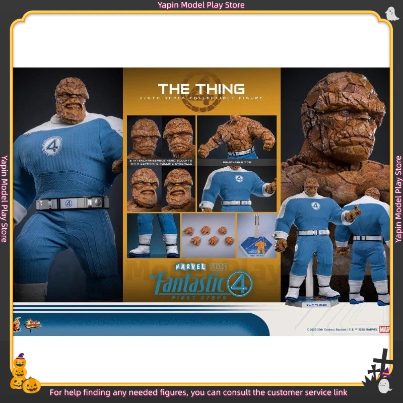 24 Hours Shipping HotToys MMS813 Fantastic 4 First Show of Strength Stone Man 1/6 Action Figure Gift Collection