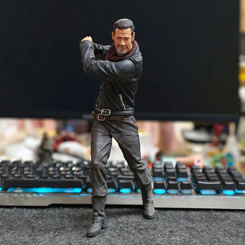 Authentic 10-Inch Action Figure Model From 'The Walking Dead' Negan And The Arrow Collectible Display Piece For Fans
