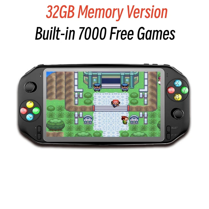 Portable Retro Game Console 7 inch HD Screen Arcade Video Gaming Console