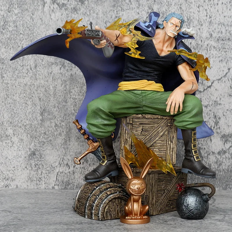 Anime ONE PIECE Untouchable Right-hand Men Ben Beckman Battle Ver. PVC Action Figure Statue Collection Model Kids Toys Doll Gift