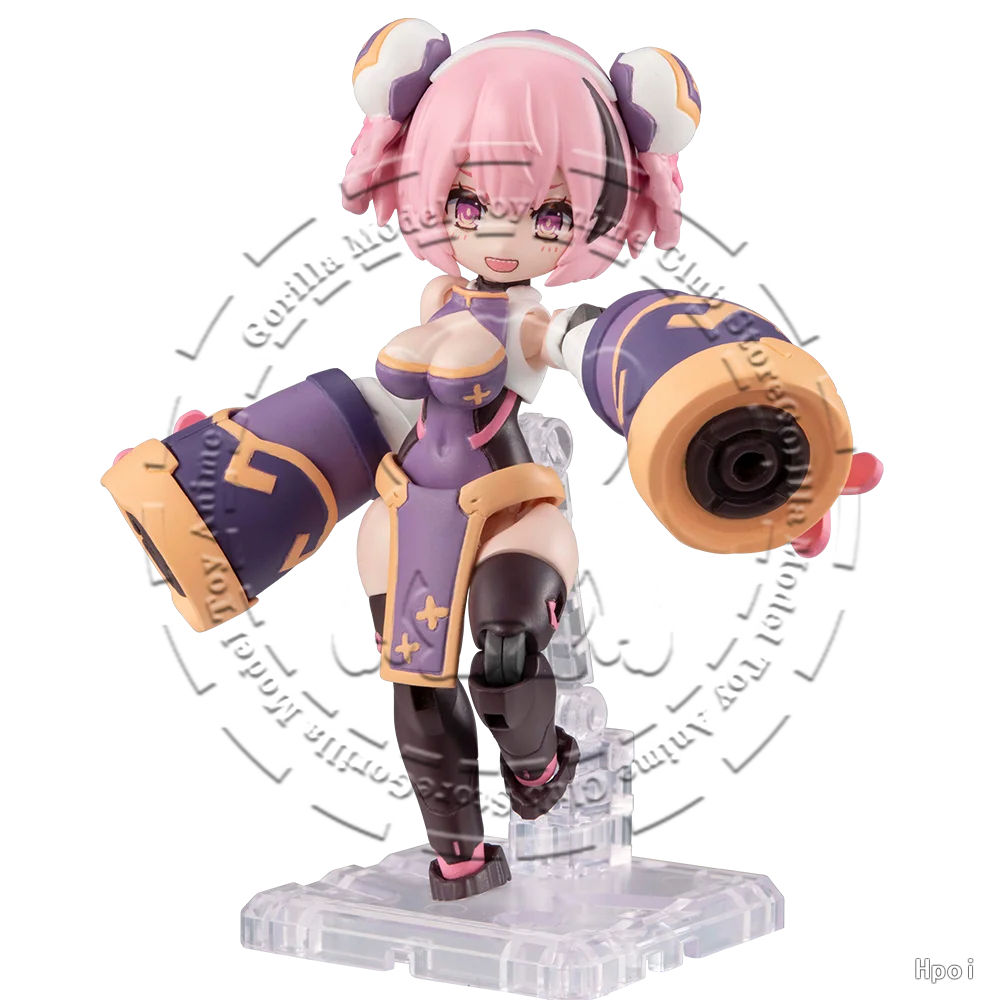 In Stock Original Genuine MegaHouse DESKTOP ARMY N-202d Titania Genbu Model Kit 80mm Japanese Mecha Collectible Toy Figure Gift