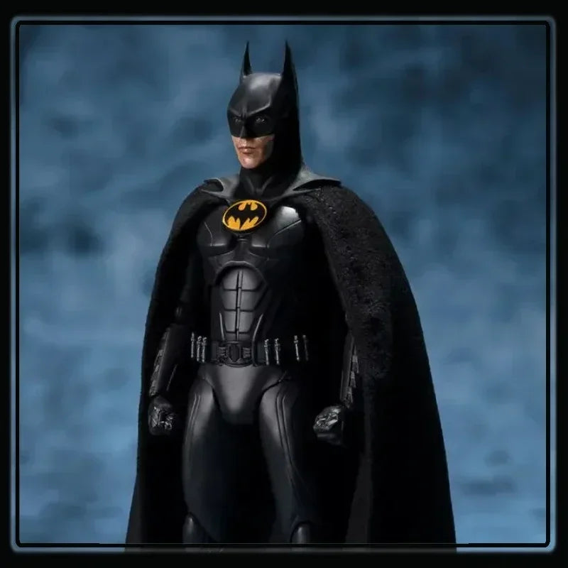 Bandai DC Universe The Flash SHF Batman Action Figures Justice League AnimeFigures Toys Collection Gifts