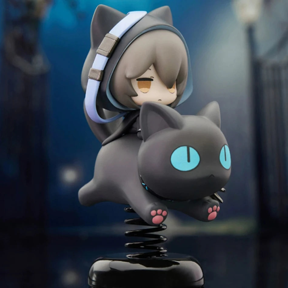 APEX-TOYS Toy Gift Arknights Happy Shake Phantom Q-version Rocking Music Anime Figure PVC Model Collectible for Boys Gift Toy