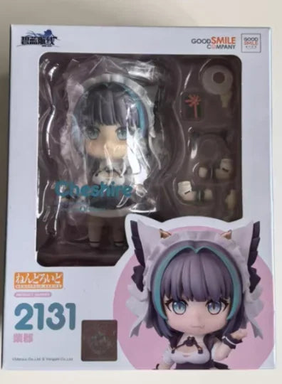 【SF】In Stock GSAS GSC Nendoron 2131 DX Azur Lane HMS Cheshire 2PCS Figures Model Collection Gift