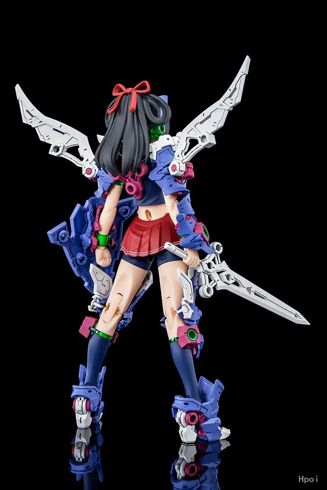 In Stock Original KOTOBUKIYA Megami Device BUSTER DOLL Knight 16cm Animation Cartoon Movable Assembled Figure Ornaments
