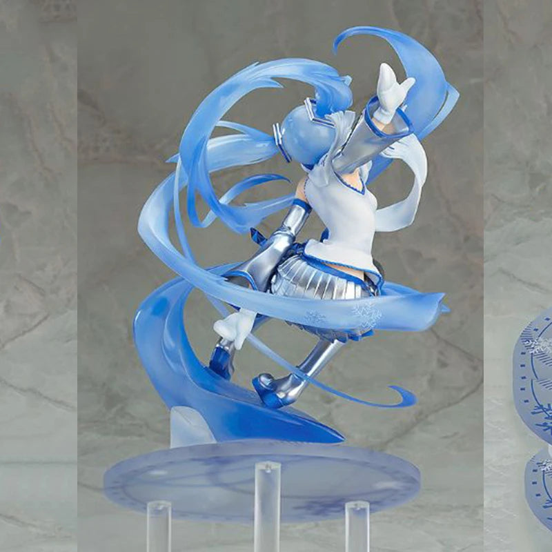 In Stock Genuine GOOD SMILE COMPANY Vocaloid Hatsune Miku 1/7 Snow Collection Series Model Cartoon Character Garage Kit Kawaii