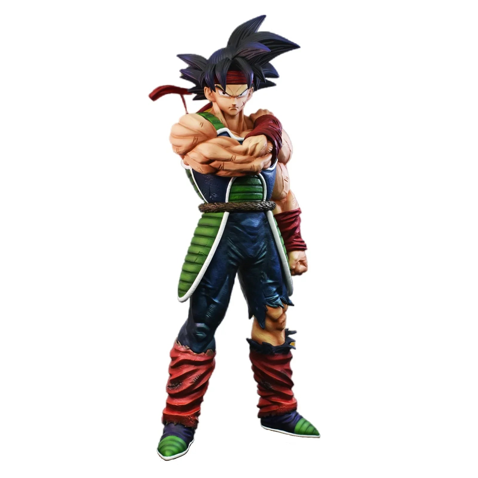 24cm/9.4in Anime Dragon Ball Z Figure Bardock Figure Collectible Model Statue Toy Gift