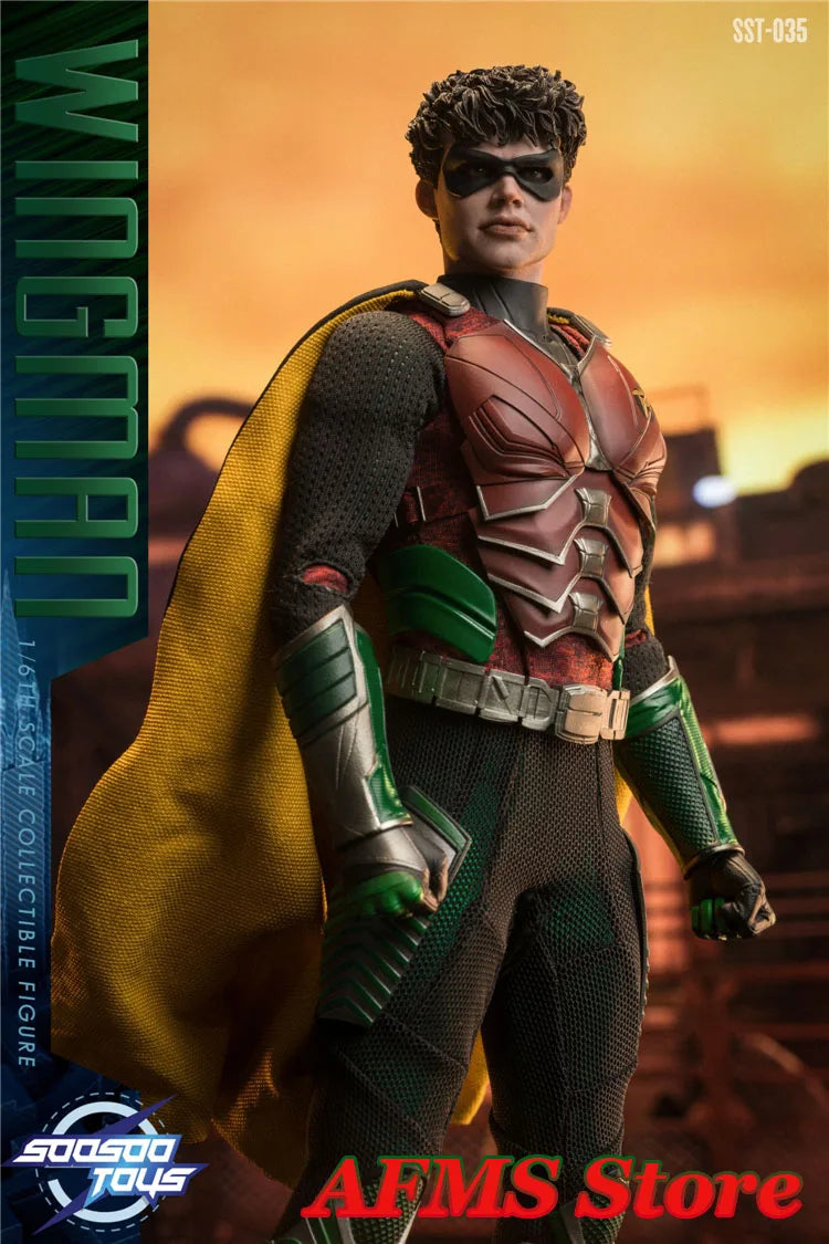 Soosootoys SST-035 1/6 Scale Collectible Figure Robin Wing Man Hero Boy Full Set 12Inch Men Soldier Action Figure Body Toys