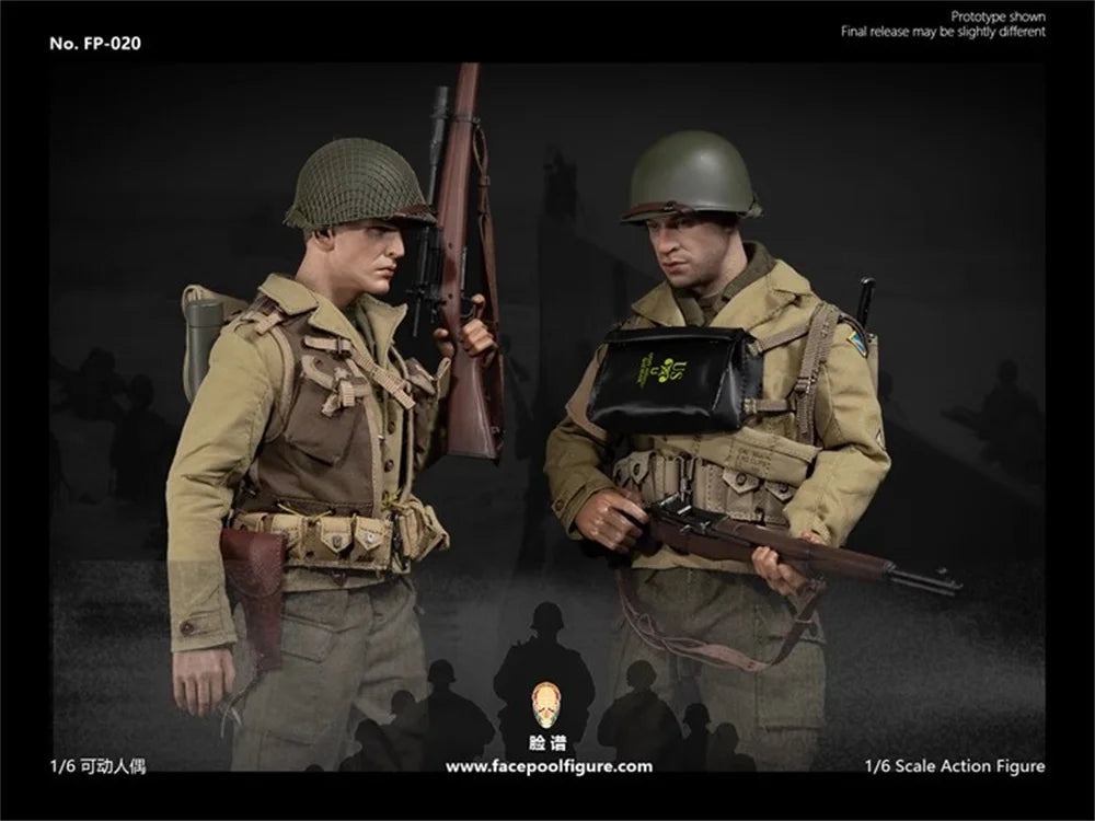 1/6th Facepoolfigure FP020 US. Soldier Ranger Operation Male Doll Full Set Moveable Action Figure 12" Gift For Fans Collect
