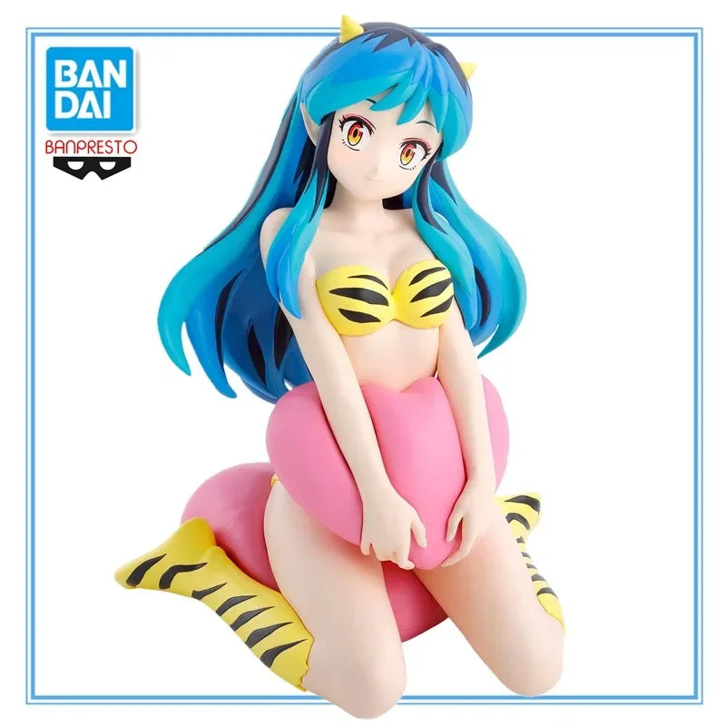 В наличност Оригинална фигурка BANDAI BANPRESTO Urusei Yatsura Lum Lamu Invader Relax Time Vol.3 Аниме Фигурка Играчки PVC Модел Колекция Подарък