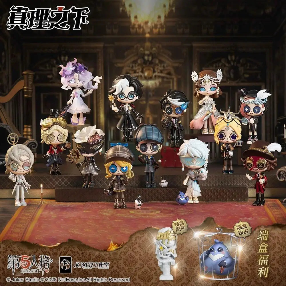 Kawaii Figure Game Identity 5 White Noir Seer Gardener Mercenary Joseph Naiad Prisoner Prospector Priestess PVC Model Gifts
