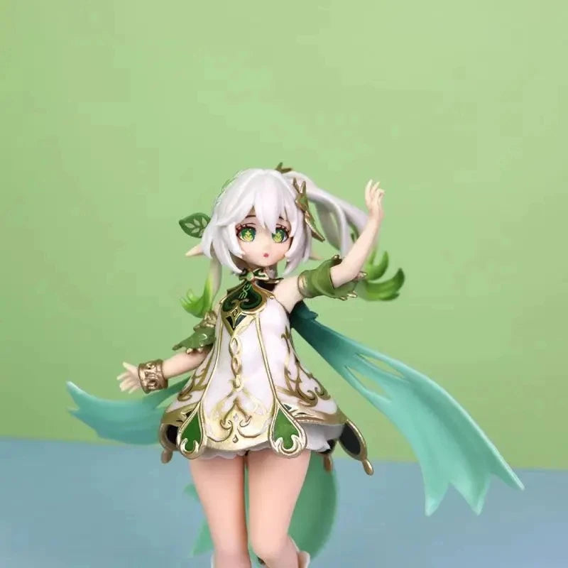 Genshin Impact Figure Nahida 19CM PVC Anime Lesser Lord Kusanali Model Toyfor Boy Gift Collection Action Figures Birthday Gifts
