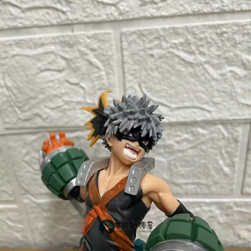 My Hero Academia Anime Figure Bakugou Katsuki Figurine Todoroki Shoto PVE Model Toys Room Decor Exhibition Collectible for Gift
