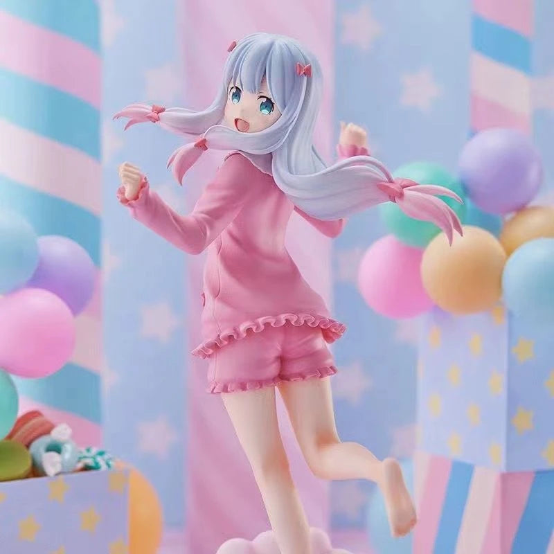 Ero-Manga Teacher And Spring Mist Anime Figure Collectible Model Doll Static Display Japanese Animation PVC Series Gift