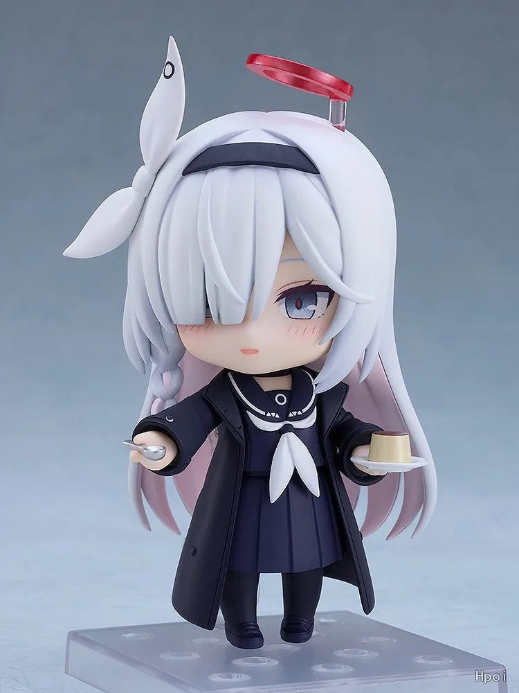 10CM Blue Archive Figure Anime Prana Cute Q Version Desktop Standing Posture Animation Model Toy Gift Collection Ornaments PVC