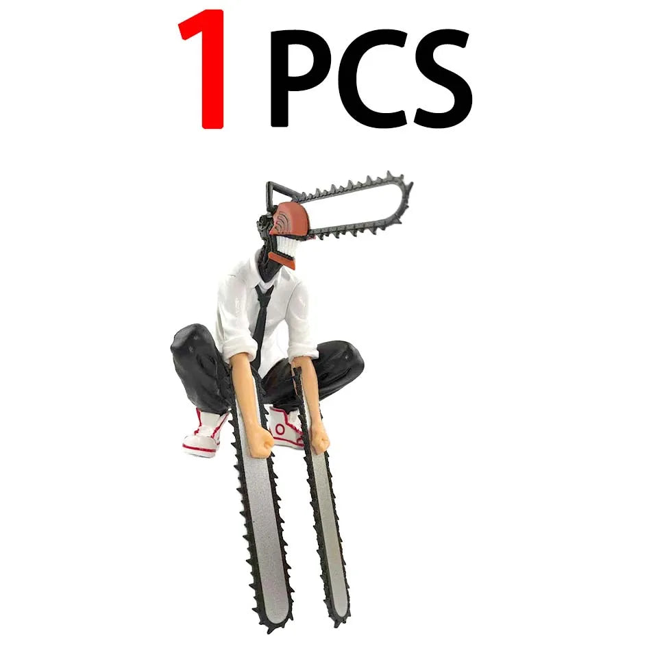 Neue Chainsaw Man Lacey/Power/Denji Anime Actionfigur PVC Chainsaw Man Noodle Stopper Figurine Erwachsenensammlung Modell Spielzeug