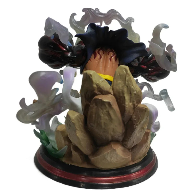 One Piece GK Anime Figur Modell Gear 4 Monkey D Luffy Actionfigur 24 cm Höhe Statue Sammlung Spielzeugpuppe Figma