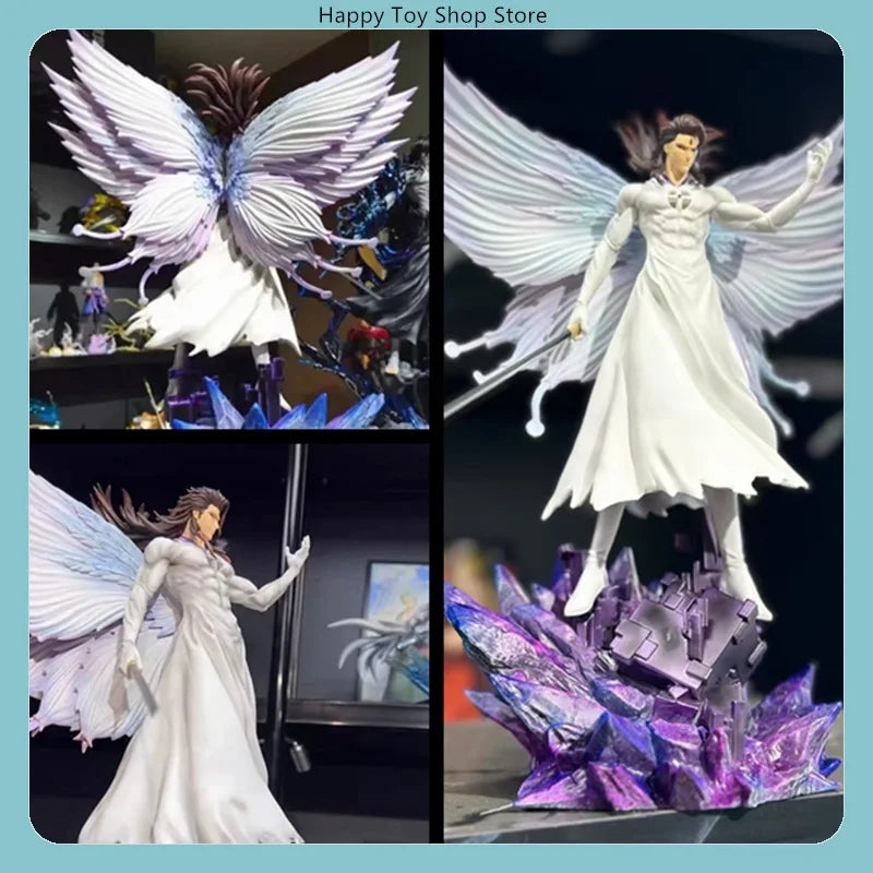 31m Bleach Aizen Sousuke Schmetterling Hollowfication Anime Figur Modell Statue Fans Sammlung Desktop Dekoration Ornament Spielzeug Geschenk