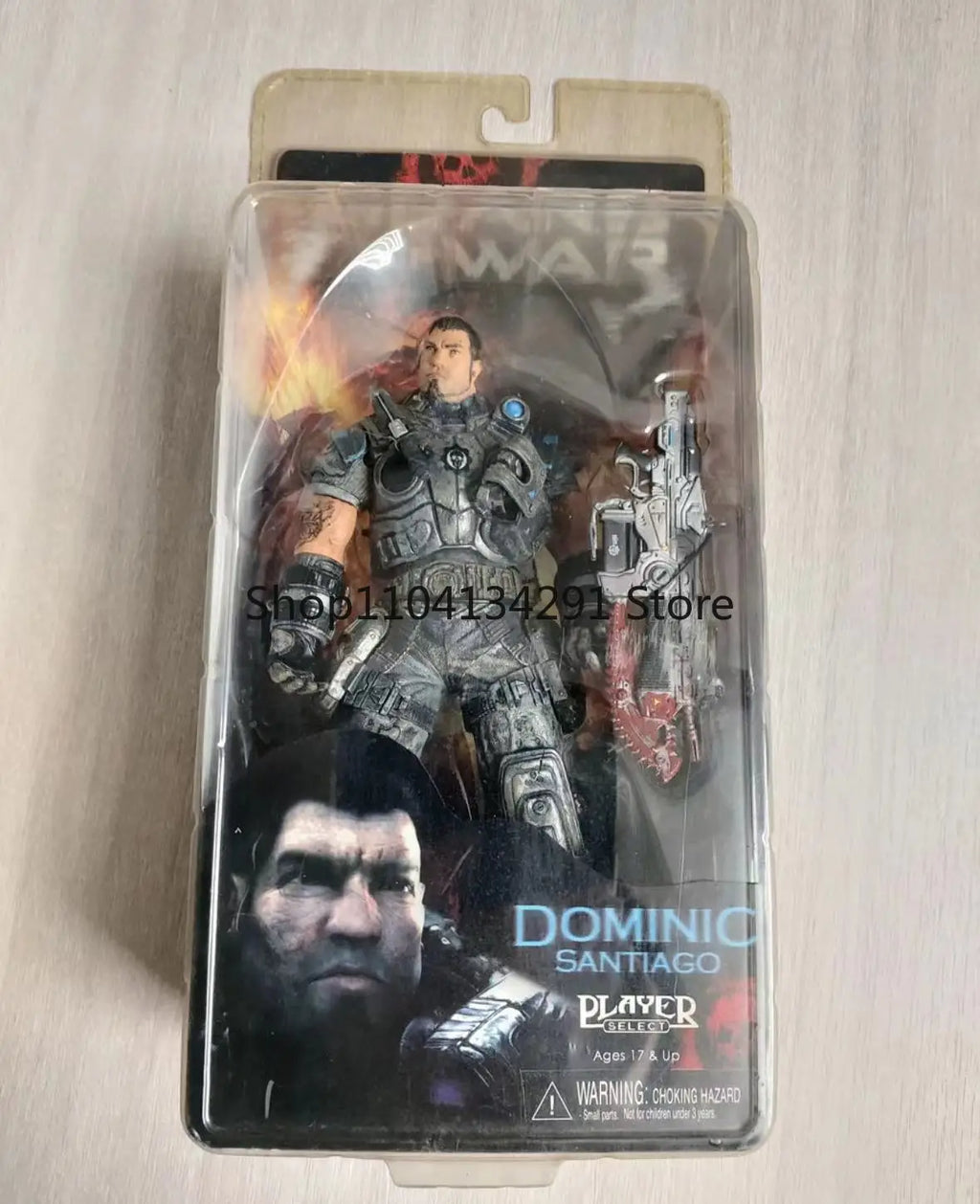 Original Storm Toys 1/12 Marcus Fenix Gears of War Soldier Model 6'' Beast Rider 18 cm Action Figure Model Gift Collection